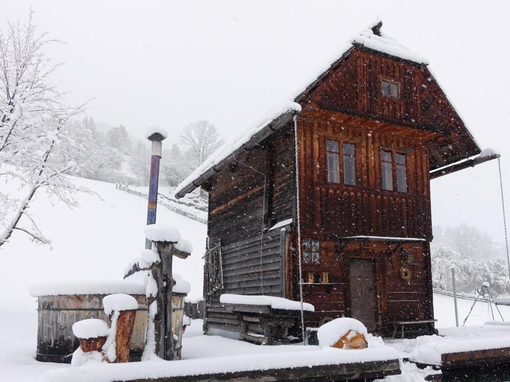 Hüttenferien Köberlhof Sankt Georgen ob Murau Exterior foto